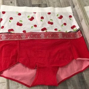 🔥Cherry 🍒 Pink panties🔥